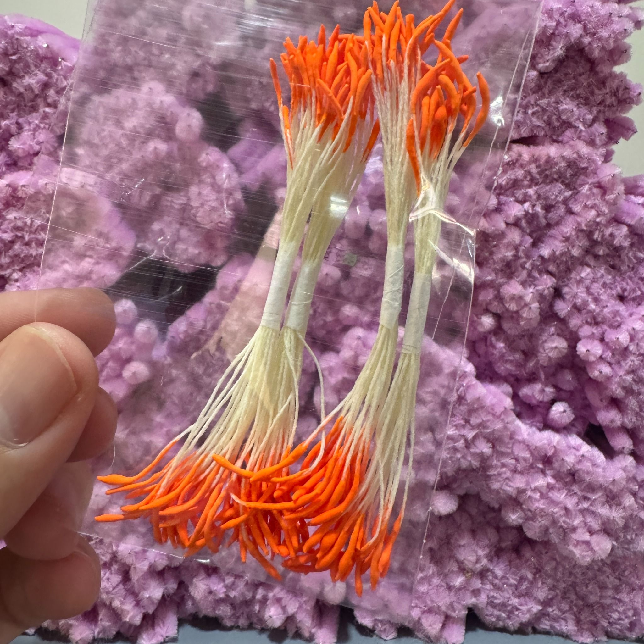 Nhụy hoa, nhuỵ bột làm hoa mai, đào, mẫu đơn, hoa handmade