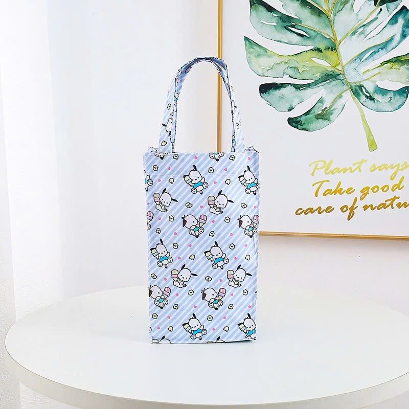 Túi Vải Oxford, Túi Vải Canvas Đựng Ly Giữ Nhiệt, Bình Cốc Giữ Nhiệt Đi Học Đi Làm