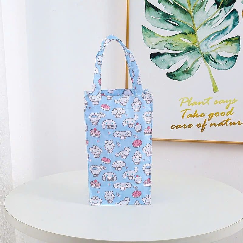 Túi Vải Oxford, Túi Vải Canvas Đựng Ly Giữ Nhiệt, Bình Cốc Giữ Nhiệt Đi Học Đi Làm