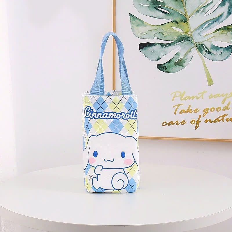 Túi Vải Oxford, Túi Vải Canvas Đựng Ly Giữ Nhiệt, Bình Cốc Giữ Nhiệt Đi Học Đi Làm