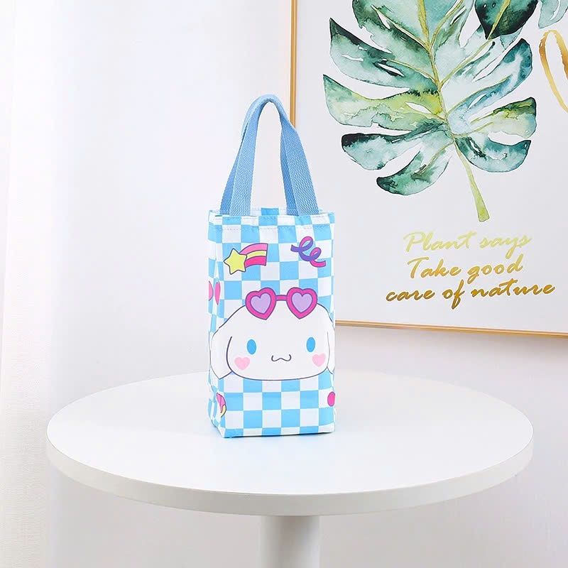 Túi Vải Oxford, Túi Vải Canvas Đựng Ly Giữ Nhiệt, Bình Cốc Giữ Nhiệt Đi Học Đi Làm