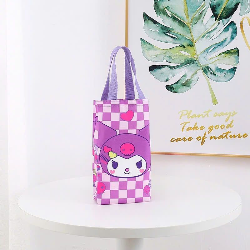 Túi Vải Oxford, Túi Vải Canvas Đựng Ly Giữ Nhiệt, Bình Cốc Giữ Nhiệt Đi Học Đi Làm