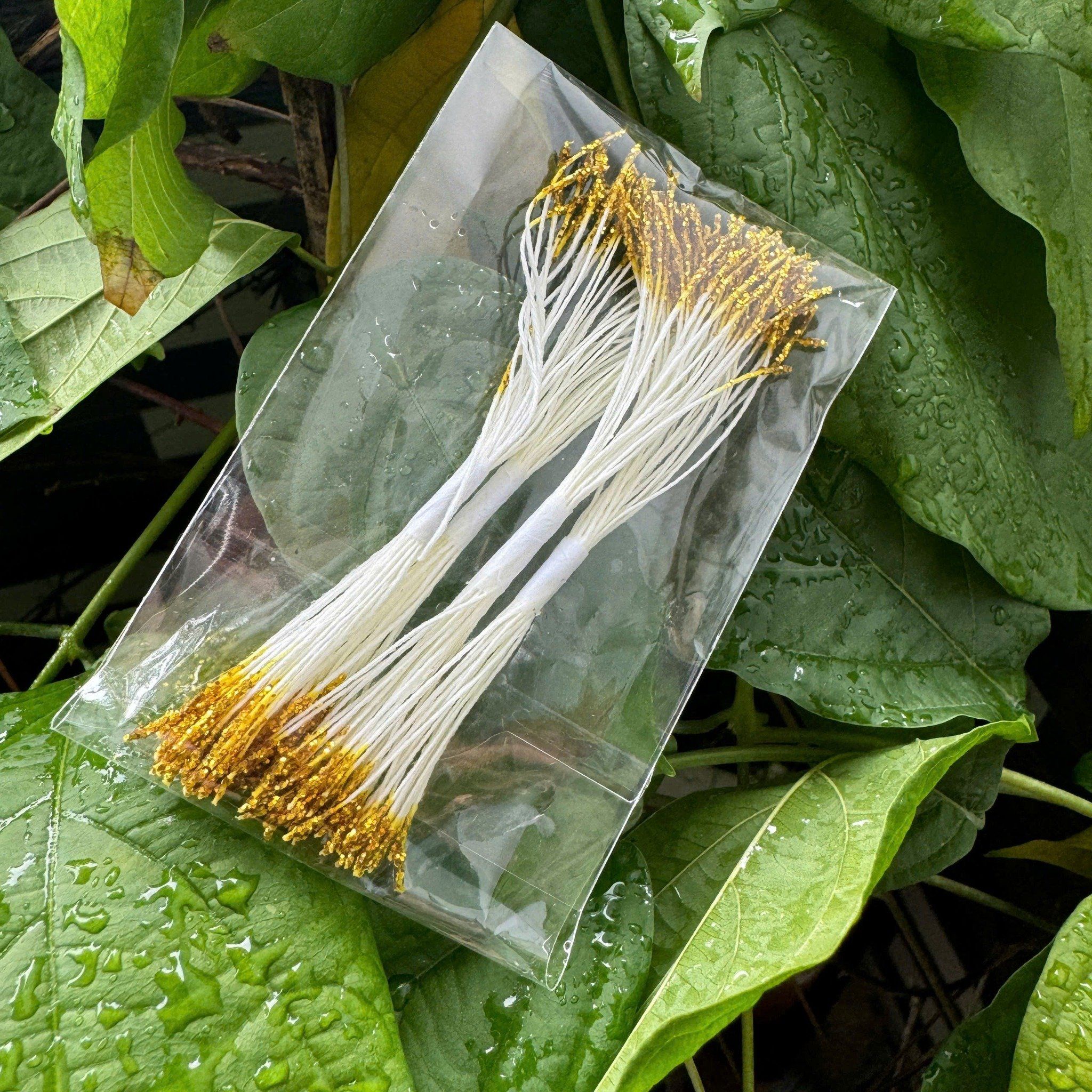 Nhụy hoa, nhuỵ bột làm hoa mai, đào, mẫu đơn, hoa handmade