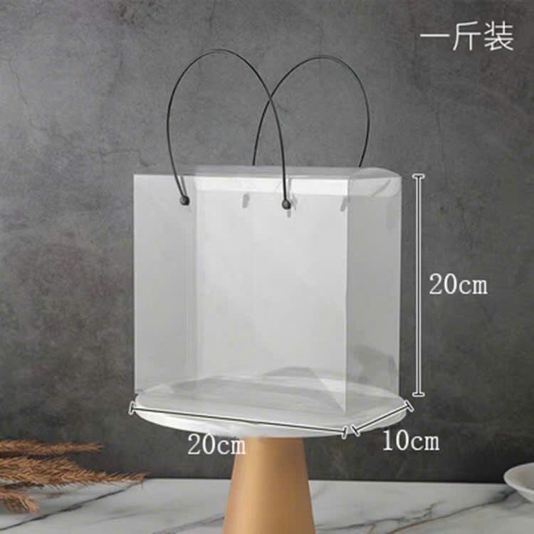 Hộp Mica Trong Suốt, Hộp Nhựa Trong Suốt Lớn 20cm Cắm Hoa Đựng Quà Tặng, Bánh Kẹo.