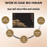 An Cung Ngưu Hoàn Hoàng Hàn Quốc Won Ki Dae Bo Hwan - Đại Bổ Nguyên Khí Hoàn JEONGJIN