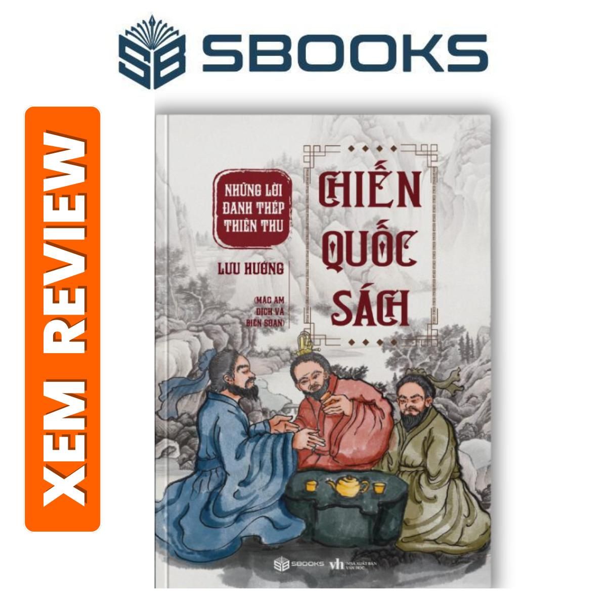 Sách - Chiến Quốc Sách (Lưu Hướng) - sách cổ sử chiến quốc Trung Quốc nên đọc 2024 - Sách Sbooks chính hãng