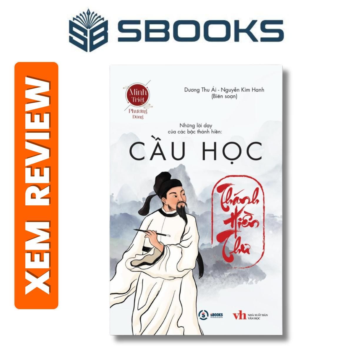 Sách - Cầu Học (Thánh Hiền Thư)- Sách minh triết Phương Đông nên đọc 2024 -Sách Sbooks chính hãng