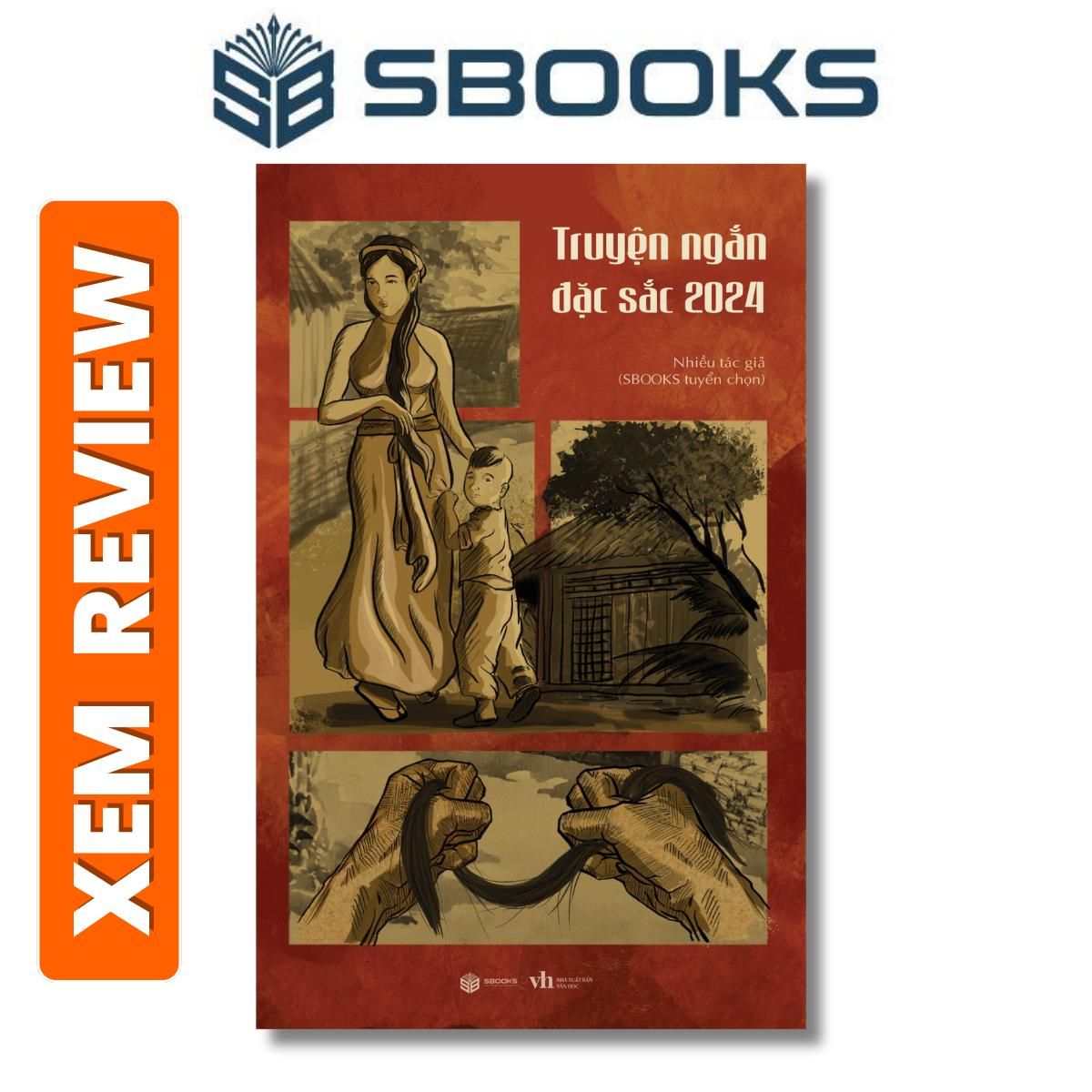 Sách - Truyện ngắn đặc sắc 2024 - Sbooks tuyển chọn - Sách Sbooks chính hãng
