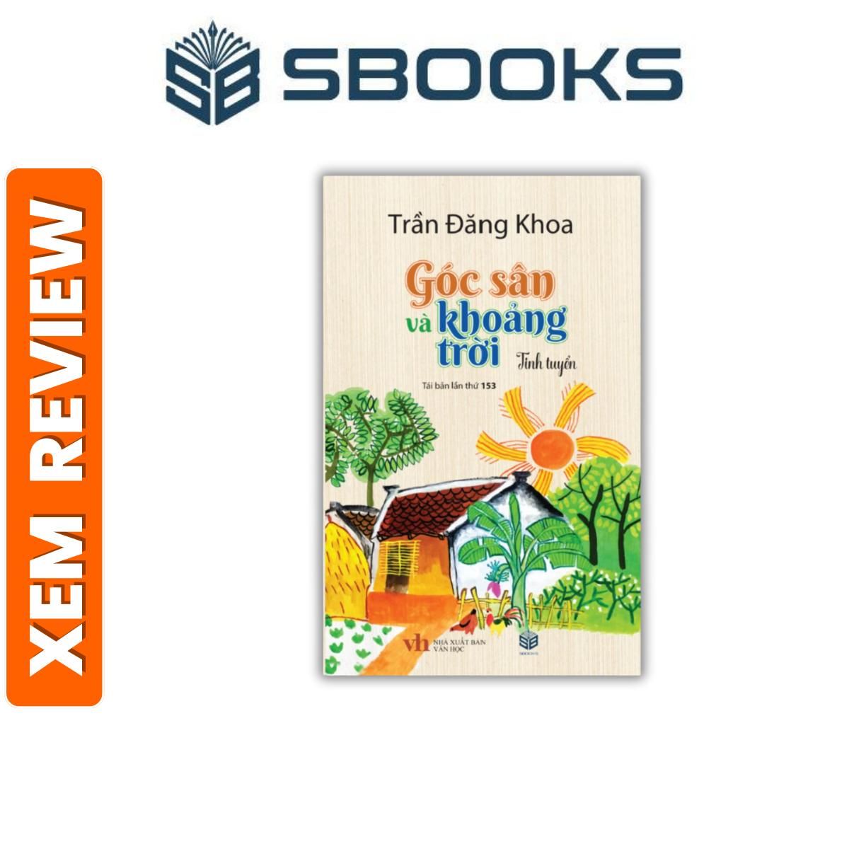 Sách - Góc Sân Và Khoảng Trời (Trần Đăng Khoa) - Sách thiếu nhi nên đọc 2024 - sách Sbooks chính hãng