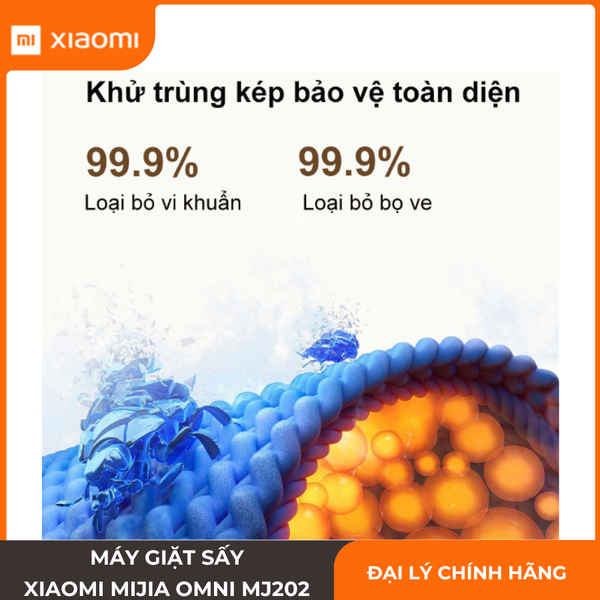 Máy Giặt Sấy Xiaomi Mijia Omni MJ202 10Kg Sấy 7Kg Giá Rẻ