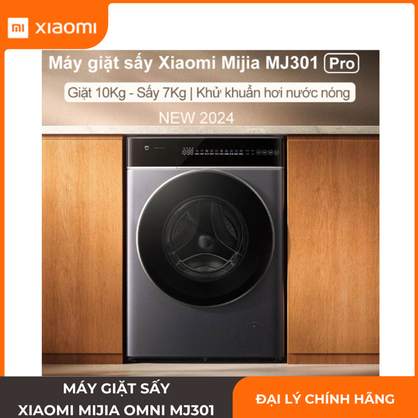 Máy Giặt Sấy Xiaomi Mijia Omni MJ301 Pro Giặt 10Kg Sấy 7Kg Giá Rẻ