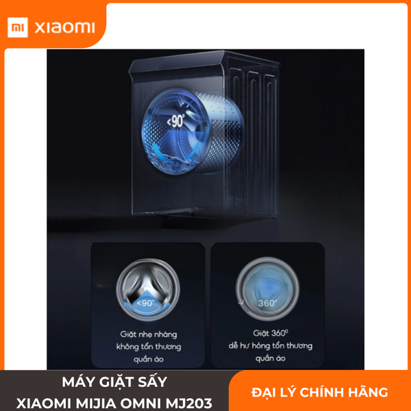 Máy Giặt Sấy Xiaomi Mijia Omni MJ203 Giặt 10Kg Sấy 7Kg Giá Rẻ
