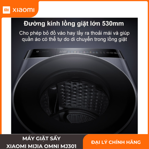 Máy Giặt Sấy Xiaomi Mijia Omni MJ301 Pro Giặt 10Kg Sấy 7Kg Giá Rẻ