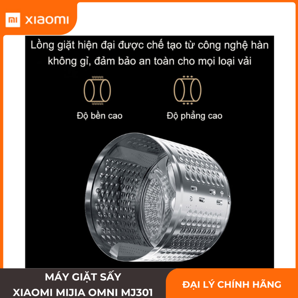 Máy Giặt Sấy Xiaomi Mijia Omni MJ301 Pro Giặt 10Kg Sấy 7Kg Giá Rẻ