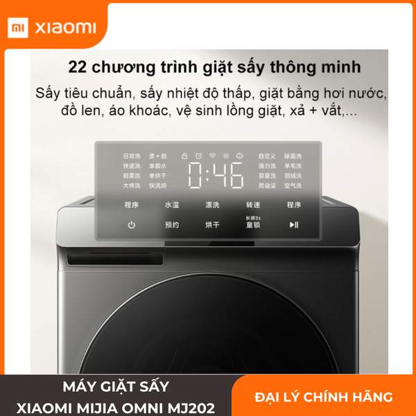 Máy Giặt Sấy Xiaomi Mijia Omni MJ202 10Kg Sấy 7Kg Giá Rẻ