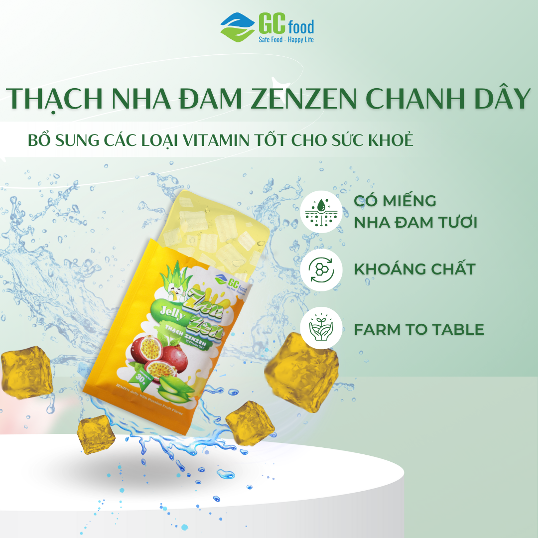 Thạch nha đam ZenZen Hương chanh dây