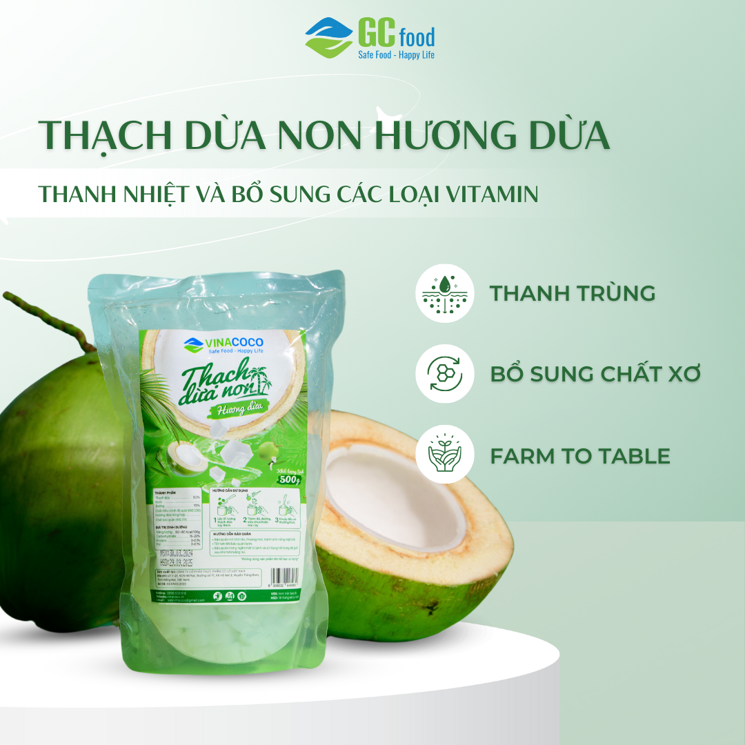 Thạch dừa Hương dừa