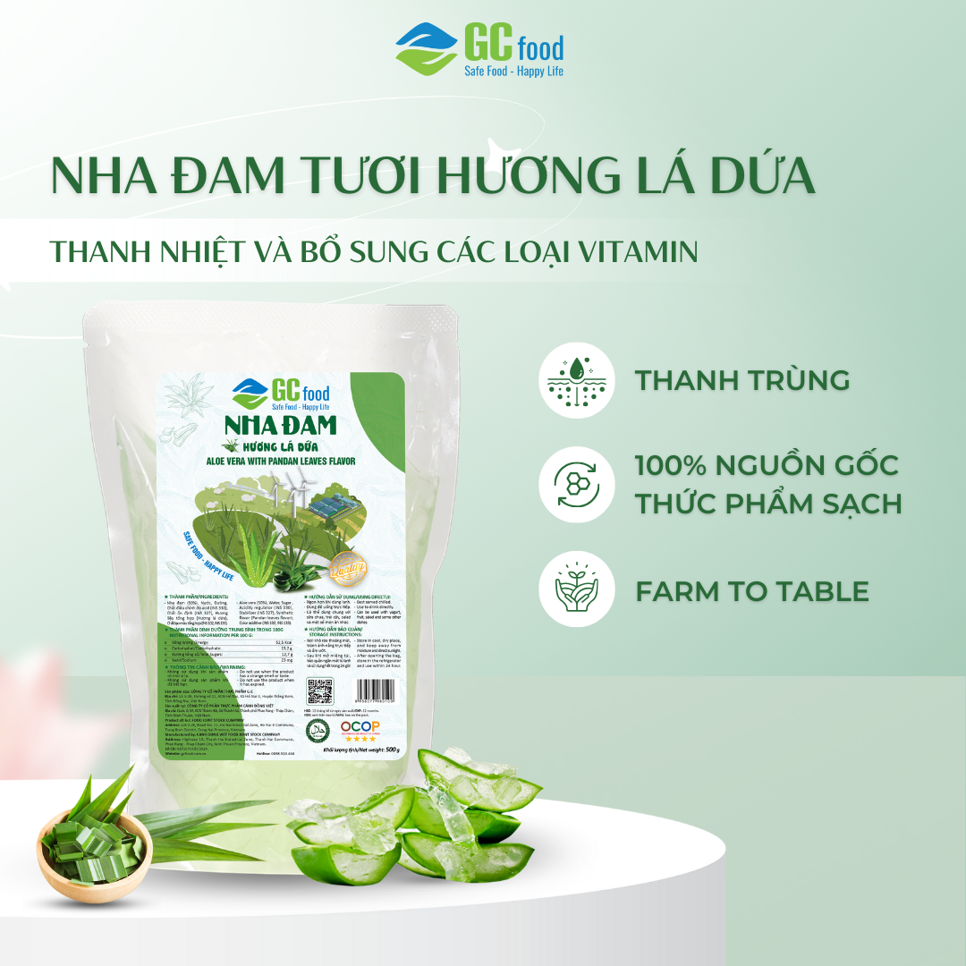 Nha Đam Hương Lá Dứa