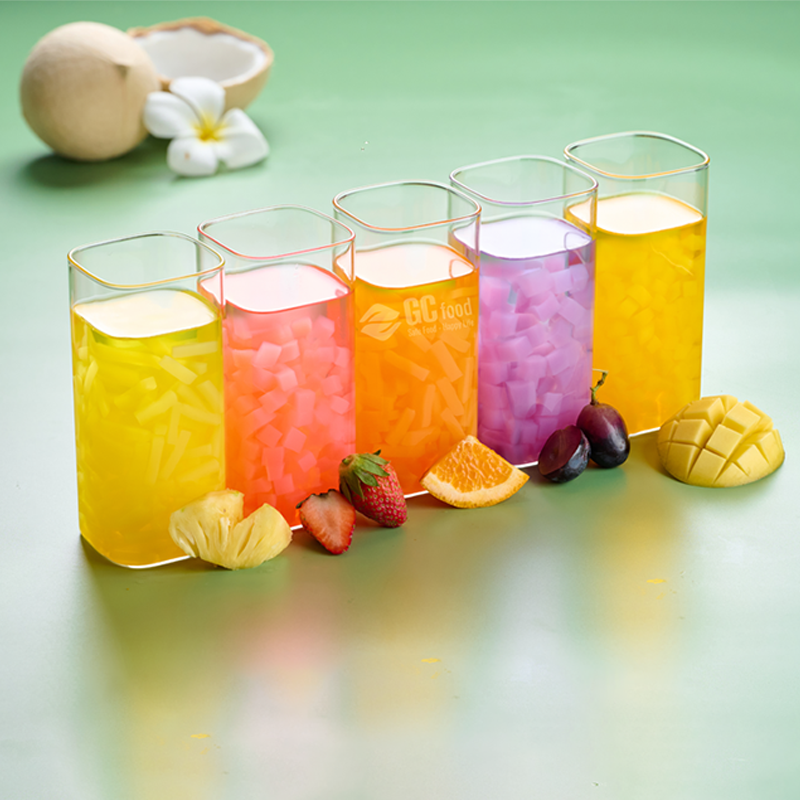 Thạch dừa hương trái cây