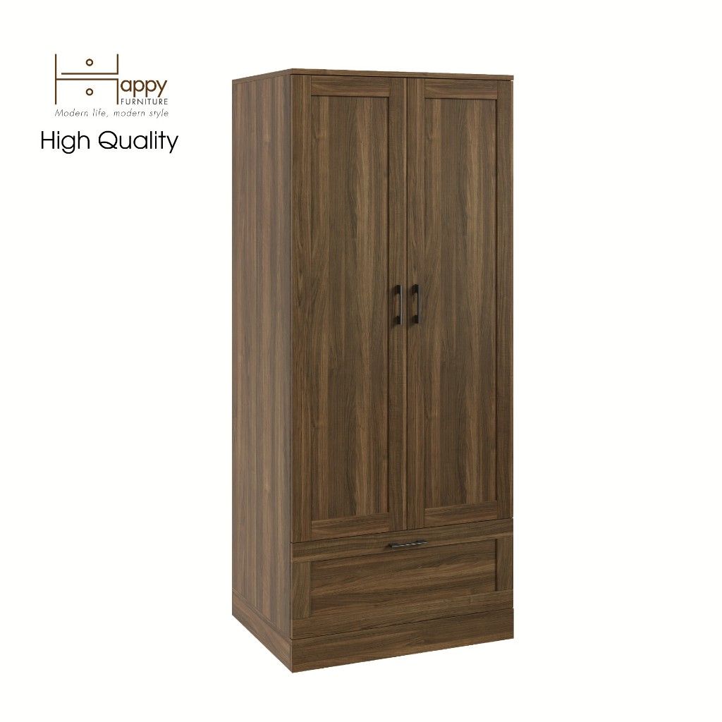 HAPPY FURNITURE , Tủ treo quần áo tiện dụng - SALY , TCM_010 , 76cm x 56cm x 180cm