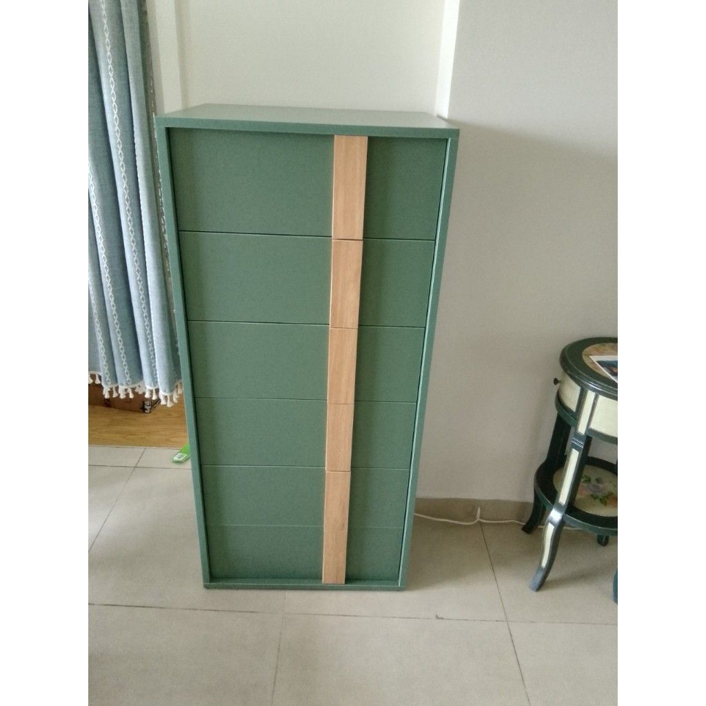 HAPPY FURNITURE , Tủ lưu trữ 6 ngăn kéo - SPACE, THK_285 , 56cm x 45cm x 121cm DxRxC