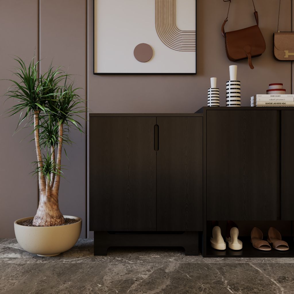 HAPPY FURNITURE , Tủ lưu trữ 2 cánh mở - MOLLY , TCM_102 , 60cm x 40cm x 76cm
