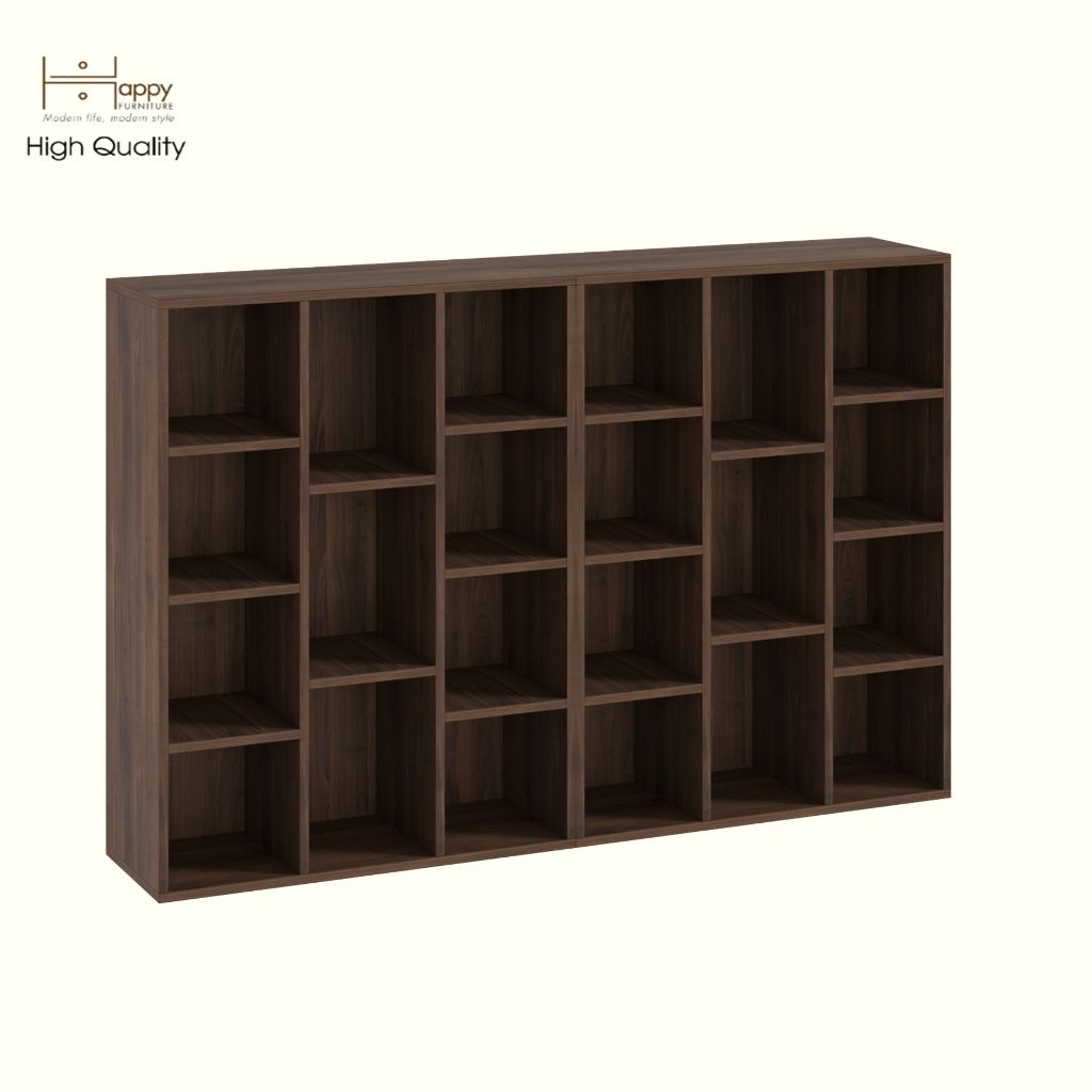HAPPY FURNITURE , COMBO 2 kệ sách nhiều ngăn - CATY , KSA_099 , 154cm x 28cm x 100cm DxRxC