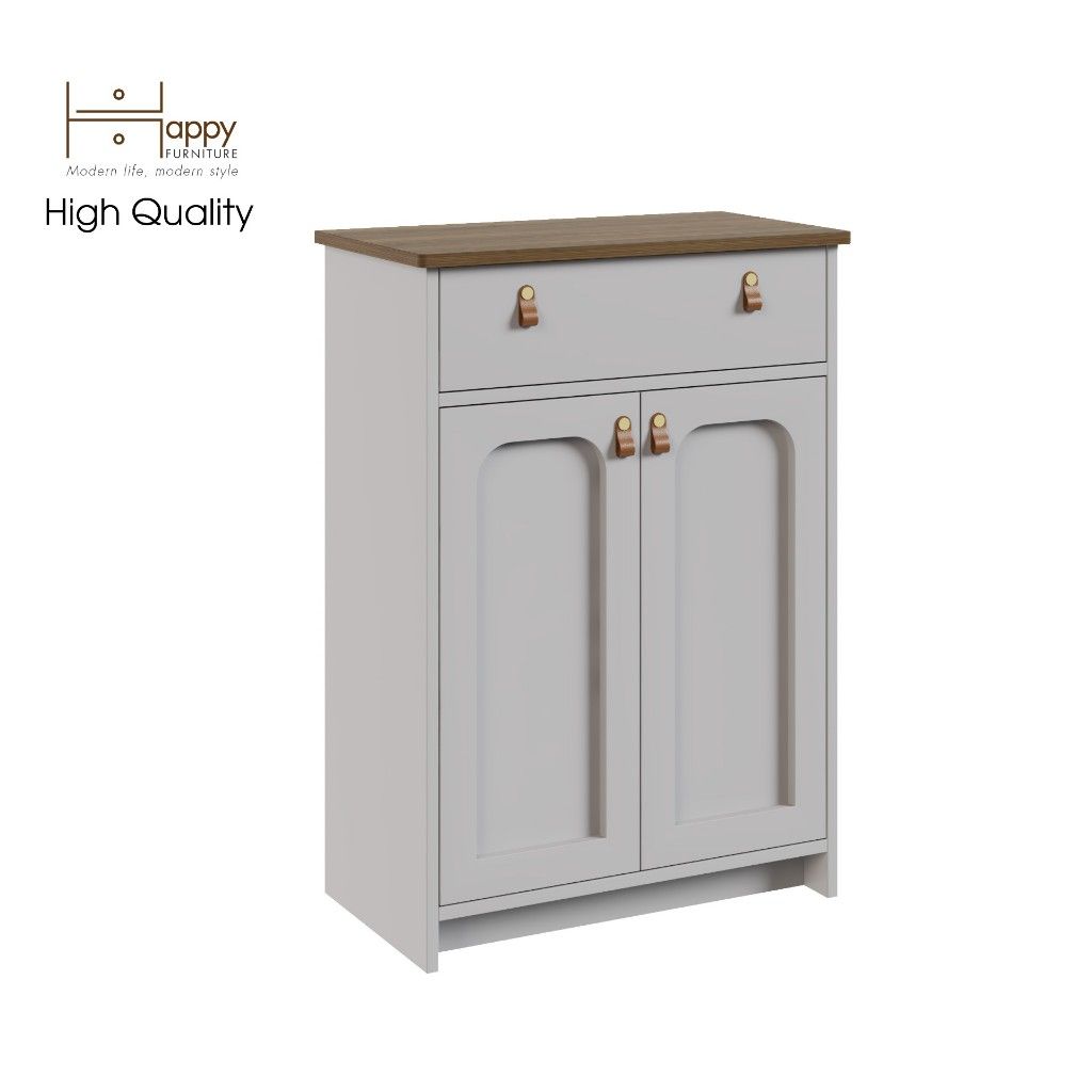 HAPPY FURNITURE , Tủ lưu trữ 2 cửa mở - NOMIA , TCM_036 , 64cm x 35cm x 90cm