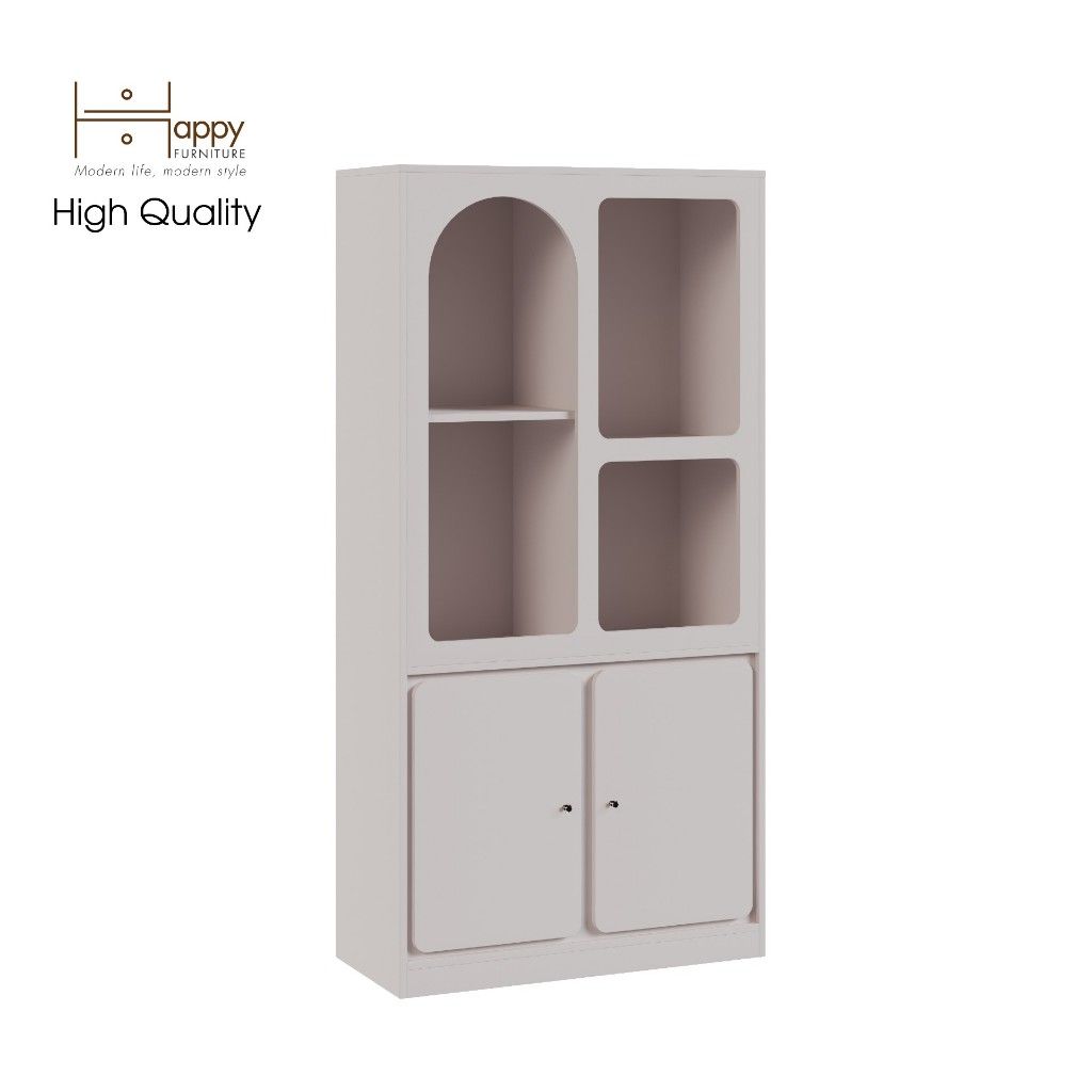 HAPPY FURNITURE , Tủ lưu trữ nhiều ngăn - SWEETY , TCM_065 , 90cm x 40cm x 180cm