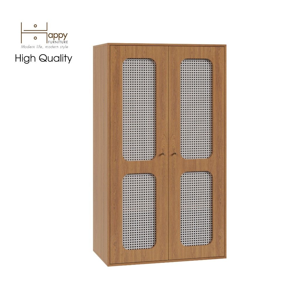 HAPPY FURNITURE , Tủ quần áo cửa mở - MEYDAN , TCM_050 , 100cm x 58cm x 176cm