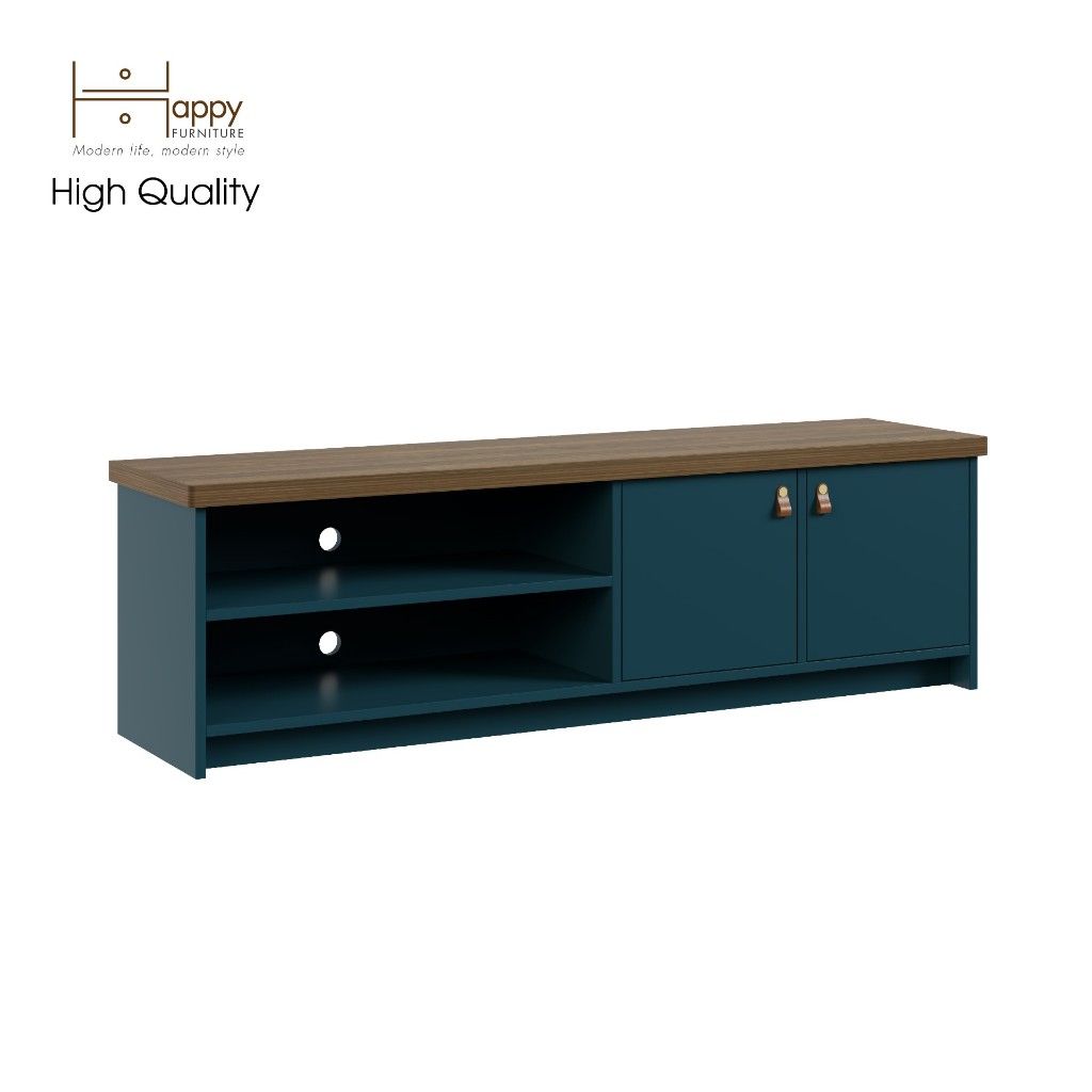 HAPPY FURNITURE , Kệ Tivi 4 ngăn - NOMIA , KTV_009 , 150cm x 38cm x 45cm