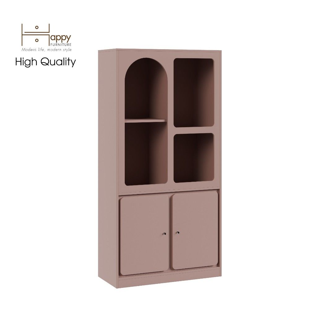 HAPPY FURNITURE , Tủ lưu trữ nhiều ngăn - SWEETY , TCM_065 , 90cm x 40cm x 180cm