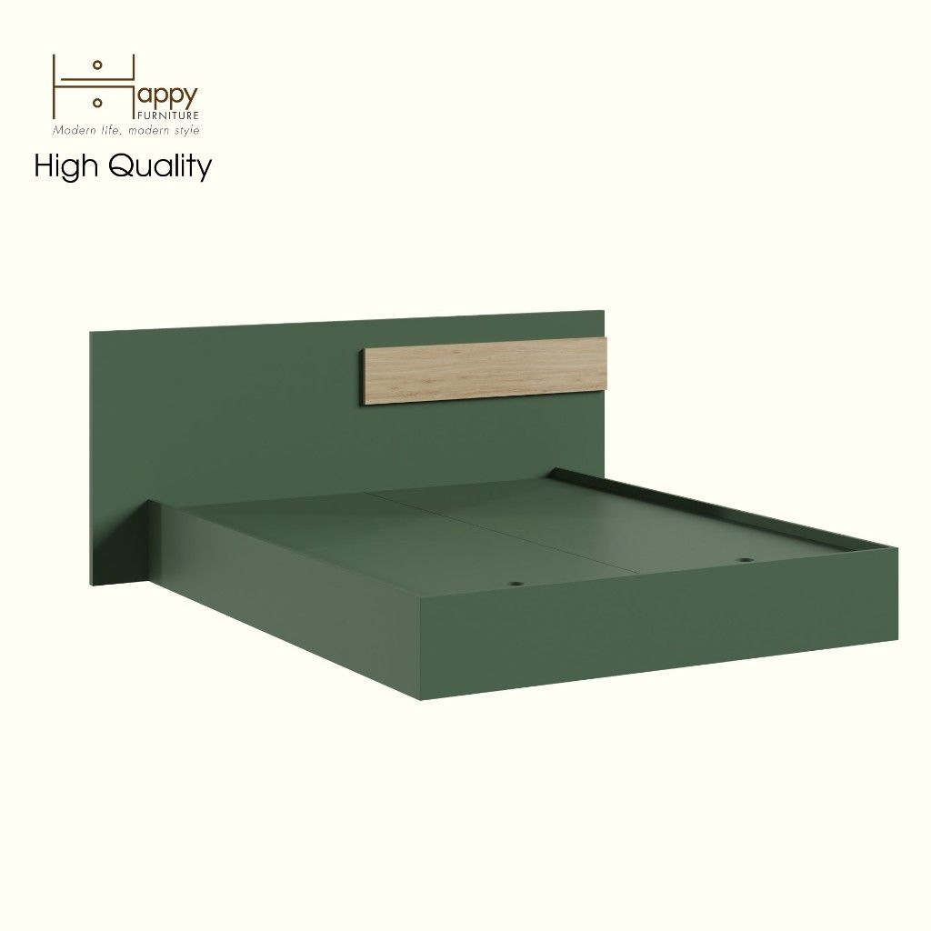 HAPPY FURNITURE , Giườngngủ - SPACE , GNG_242 GNG_243 GNG_244 GNG_245 , 205cm x 28cm DxC