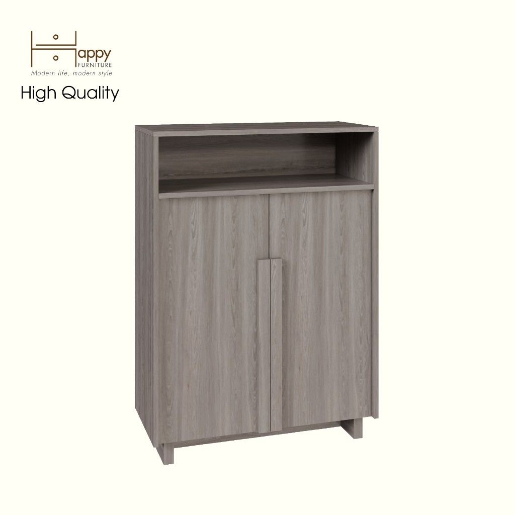 HAPPY FURNITURE , Tủ đựng đồ 2 cánh mở - MAVIS , TCM_159 , 80cm x 34cm x 110cm