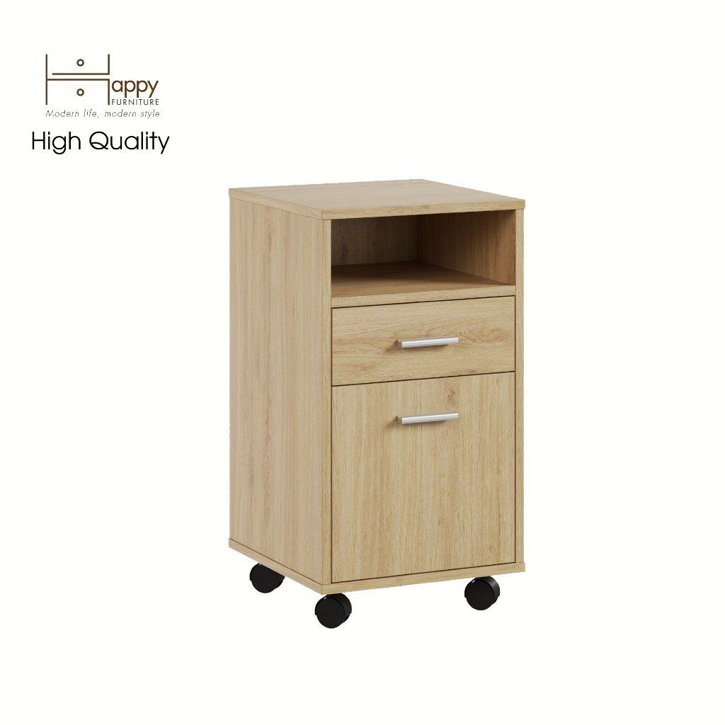 HAPPY FURNITURE , Tủ đựng hồ sơ 3 ngăn - COMFEE , THK_020 , 40cm x 40cm x 66cm