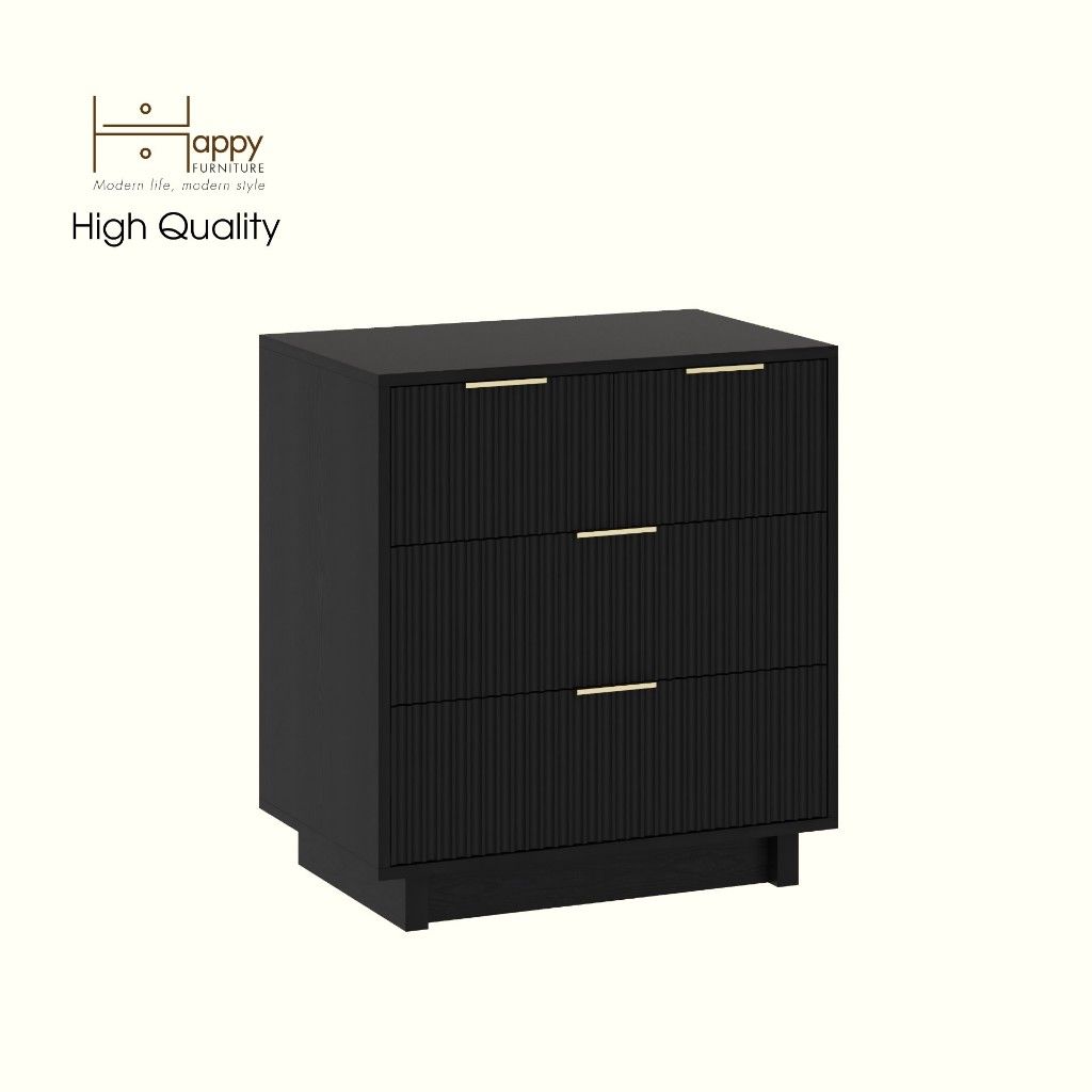 HAPPY FURNITURE , Tủ lưu trữ 4 ngăn kéo - NAMI, THK_238 , 70cm x 45cm x 76cm DxRxC