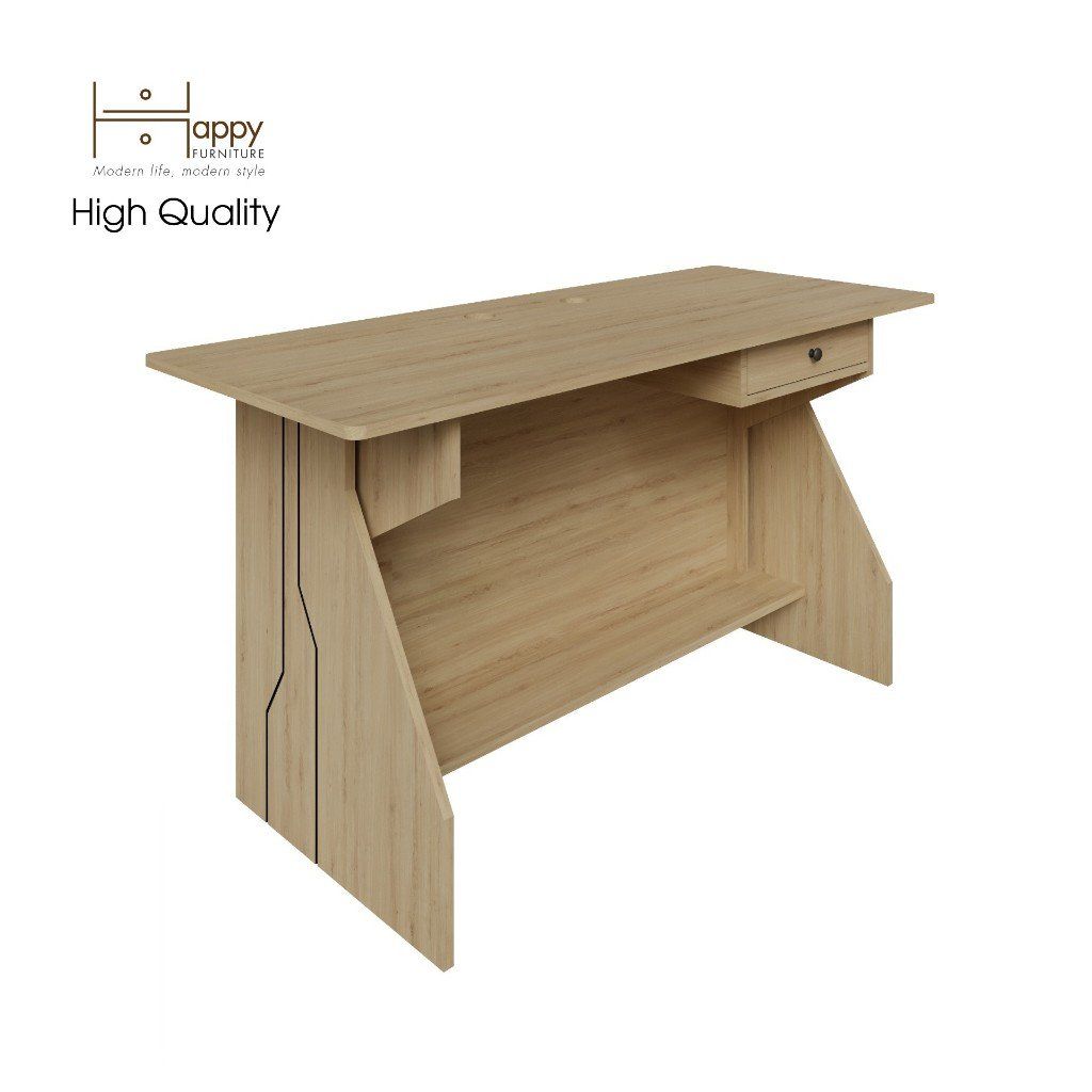 HAPPY FURNITURE , Bàn nâng hạ size 1m2 , 1m4 tự động tăng giảm chiều cao - HELI , BAN_E_007 , BAN_E_008