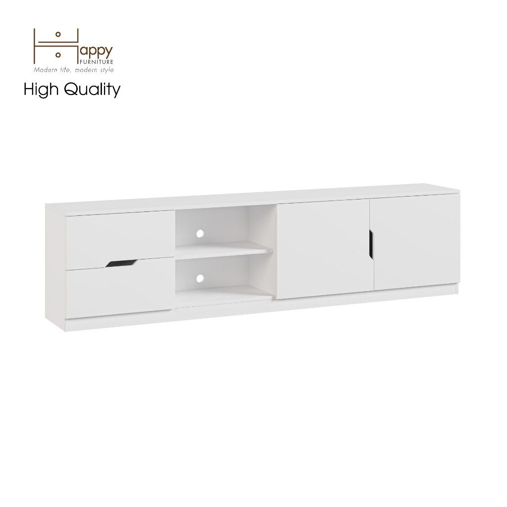 HAPPY FURNITURE , Kệ Tivi nhiều ngăn - DASH , KTV_007 , 210cm x 35cm x 54cm