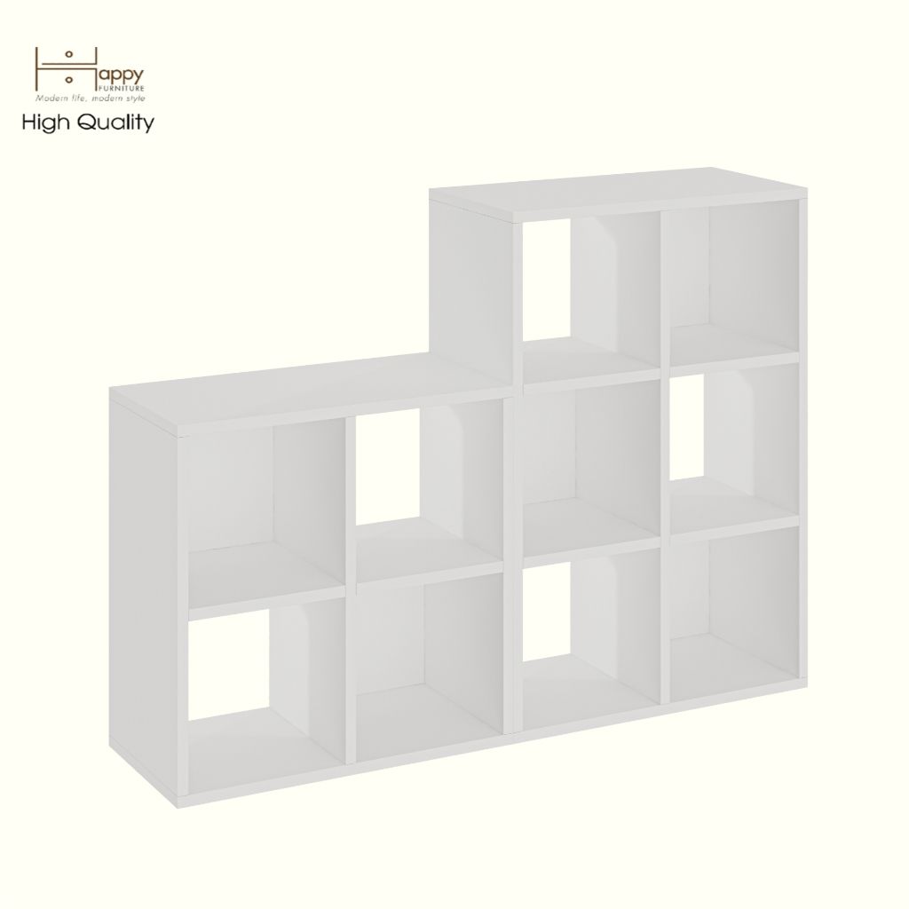 HAPPY FURNITURE , COMBO 2 kệ sách - CHANN, KSA_104 , 108cm x 28cm x 80cm DxRxC