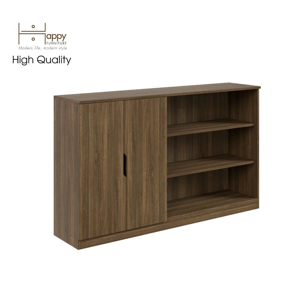HAPPY FURNITURE , Tủ đựng đồ 6 ngăn - DASH , TCM_025 , 150cm x 35cm x 90cm
