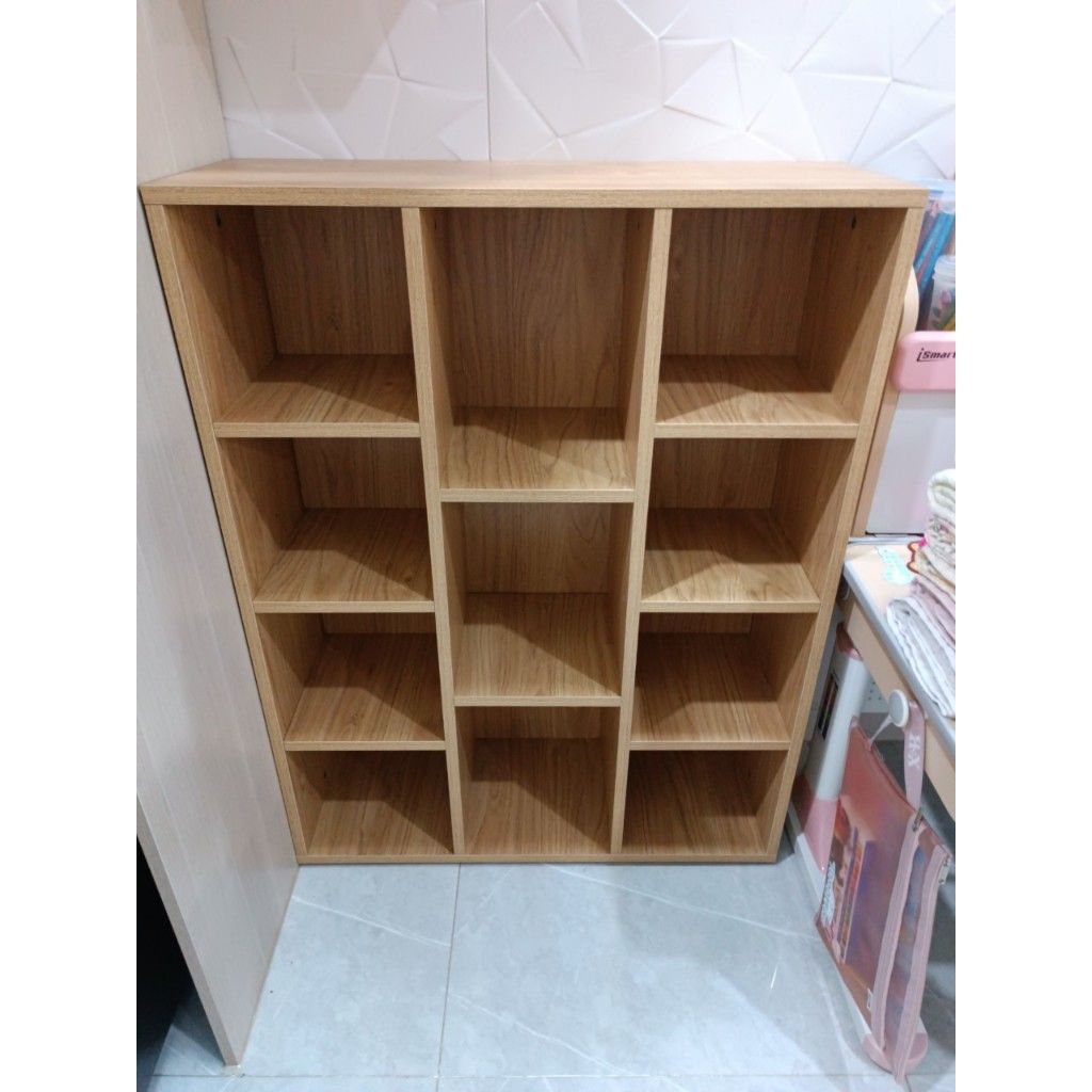 HAPPY FURNITURE , Kệ sách nhiều ngăn - CATY , KSA_098 , 77cm x 28cm x 100cm DxRxC