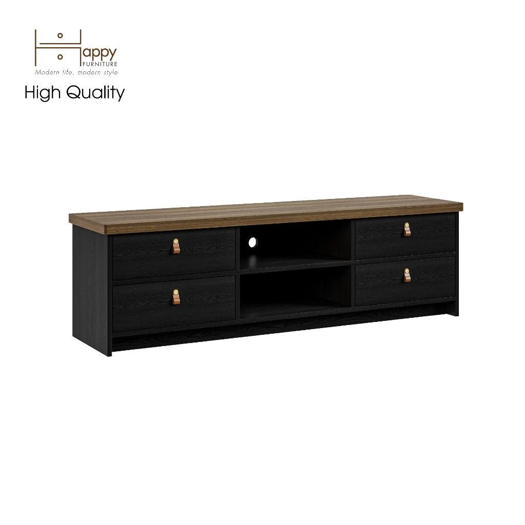 HAPPY FURNITURE , Kệ Tivi 6 ngăn - NOMIA , KTV_008 , 150x38x45cm