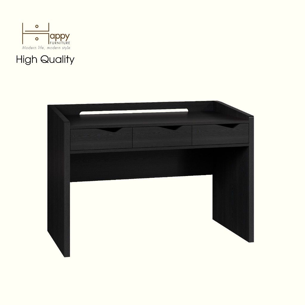 HAPPY FURNITURE , Bàn làm việc 3 ngăn kéo - WINNI , BAN_078 , 120cm x 59cm x 83cm
