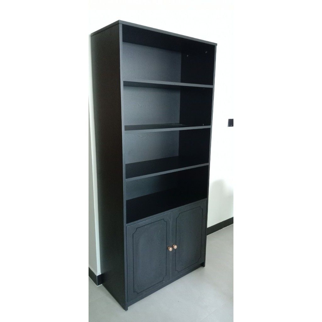 HAPPY FURNITURE , Kệ lưu trữ 6 tầng 2 cửa mở - NERIS , TCM_148 , 80cm x 36cm x 180cm
