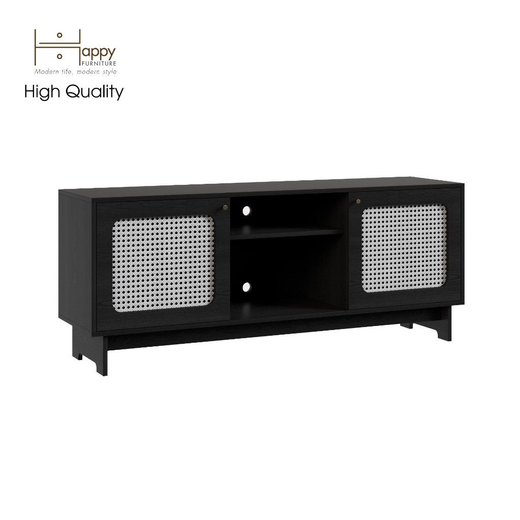 HAPPY FURNITURE , Kệ TV 2 cửa mở - MEYDAN , KTV_014 , 160cm x 42cm x 65cm