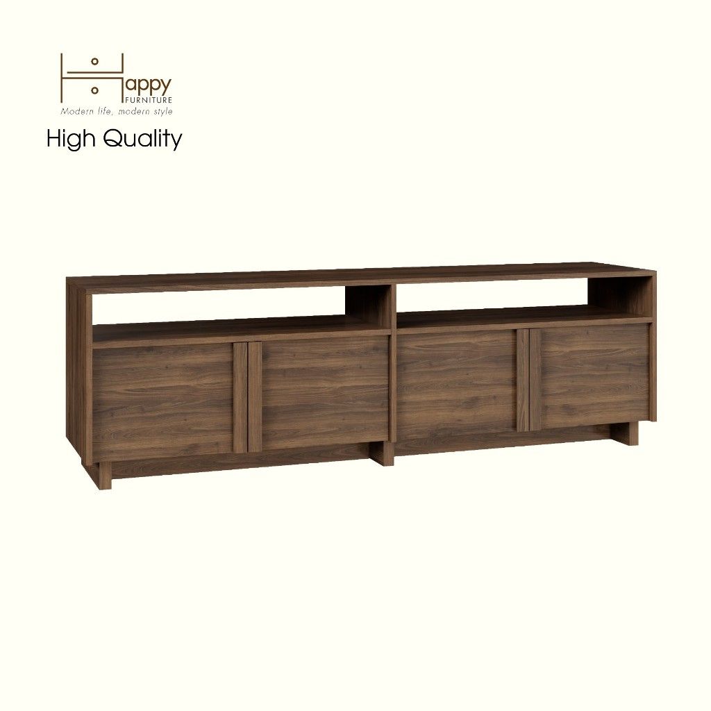 HAPPY FURNITURE , Kệ TV 4 cửa mở - MAVIS , KTV_040 , 180x40x56cm