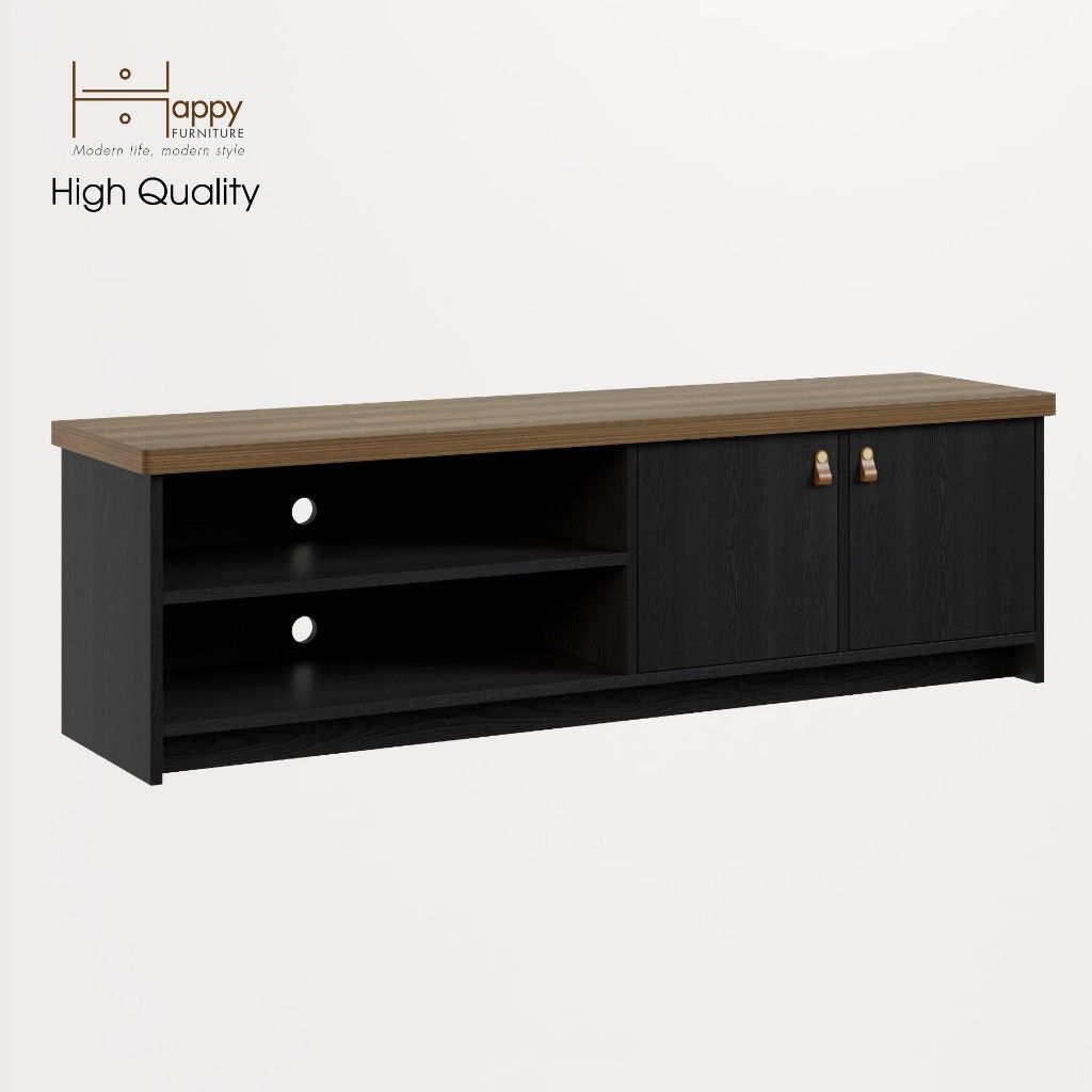 HAPPY FURNITURE , Kệ Tivi 4 ngăn - NOMIA , KTV_009 , 150cm x 38cm x 45cm