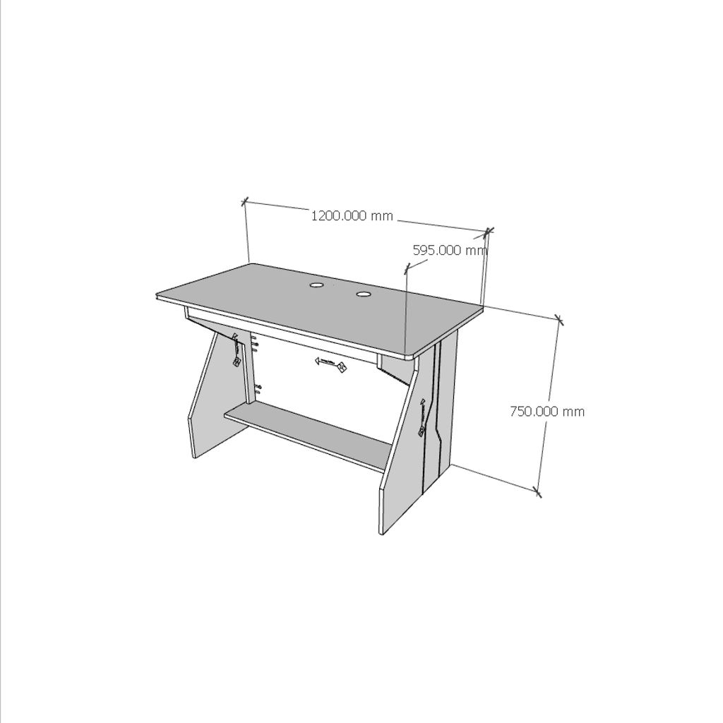 HAPPY FURNITURE , Bàn nâng hạ size 1m2, 1m4 tự động tăng giảm chiều cao - HELI , BAN_E_005 , BAN_E_006