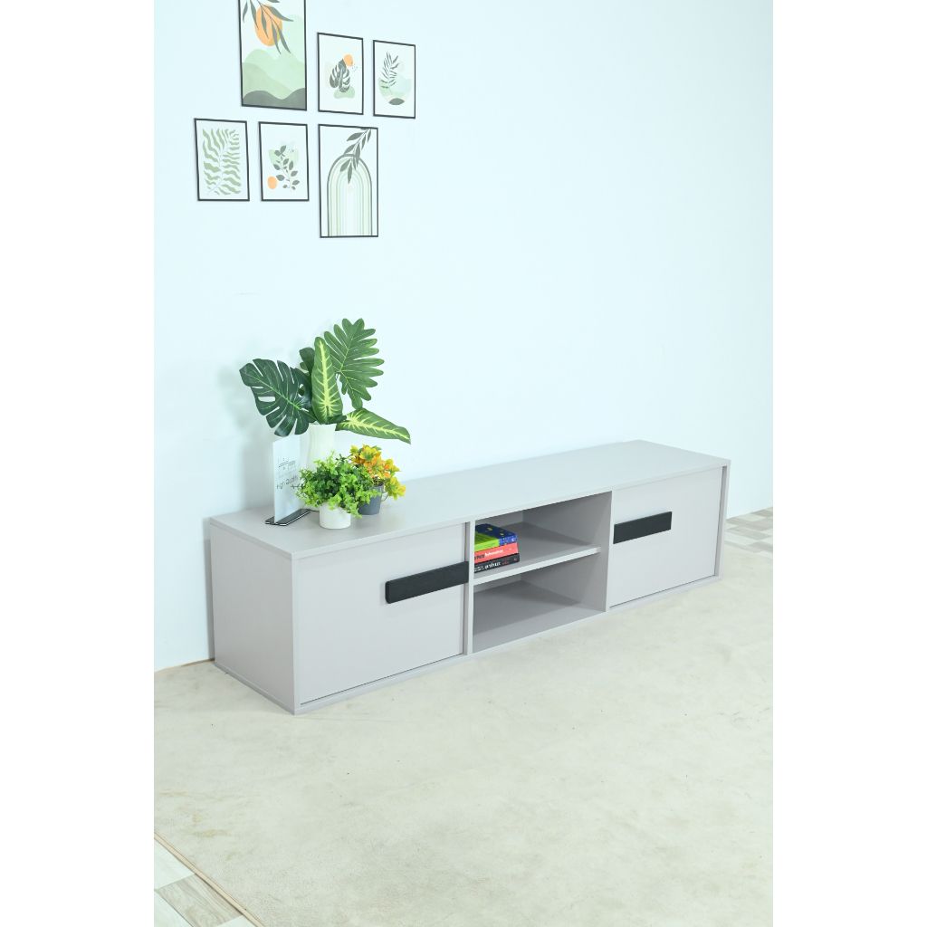 HAPPY FURNITURE , Kệ TV 2 cửa mở - SPACE, KTV_087 , 170cm x 40cm x 42cm DxRxC