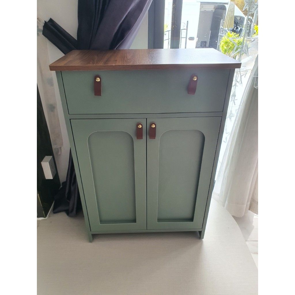 HAPPY FURNITURE , Tủ lưu trữ 2 cửa mở - NOMIA , TCM_036 , 64cm x 35cm x 90cm